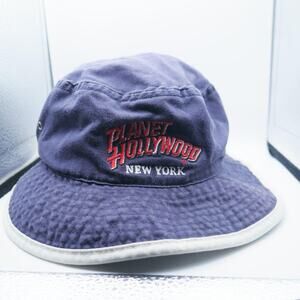 Vintage 2000s Planet Hollywood New York Bucket Hat